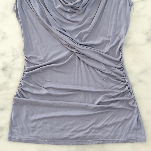 NWT. Express Rayon/Spandex Sleeveless top with front design. - Picture 4 of 4